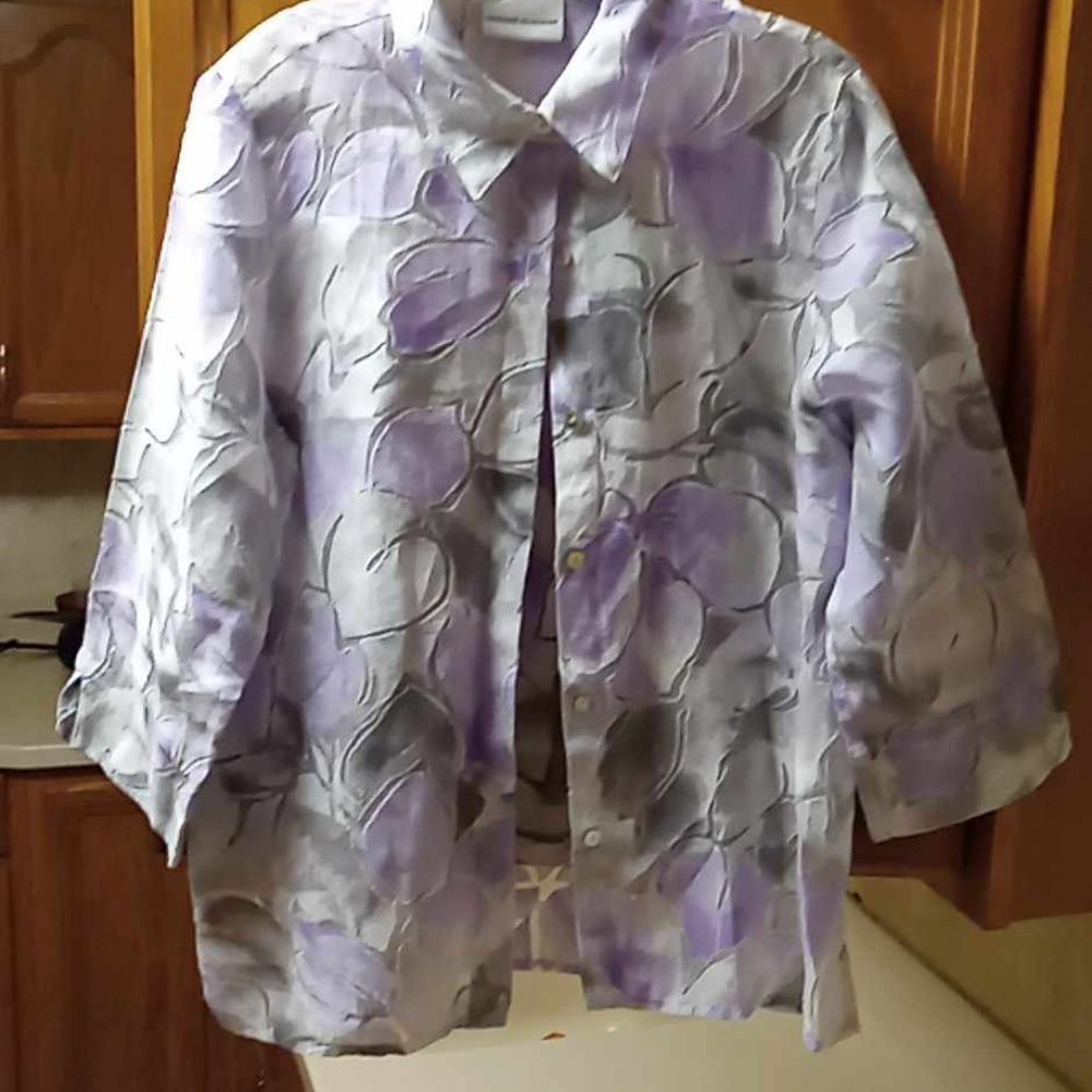 ALFRED DUNNER  WOMENS  BLOUSE AND TOP SIZE M
